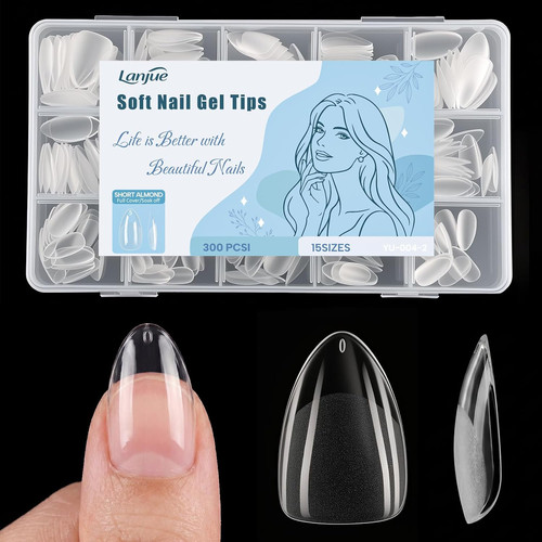 300 stück soft - gel, nägel