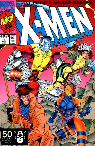 Men 1 cover b - (1991),